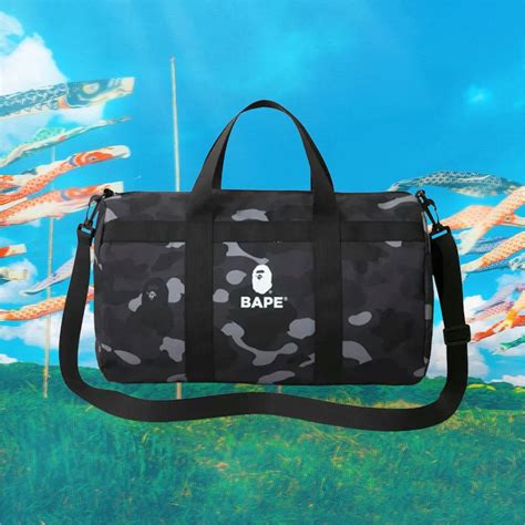 bape duffle bag replica|bathing ape duffle bag.